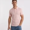 BOSS Light Pink Slim Fit Polo| Light Pink
