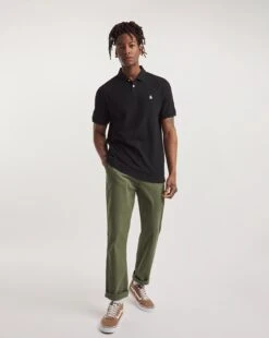 Original Penguin Daddy Polo| True Black -Wear Lusty Sales Store y08sv843719w