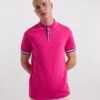 Smart Polo Long| Magenta