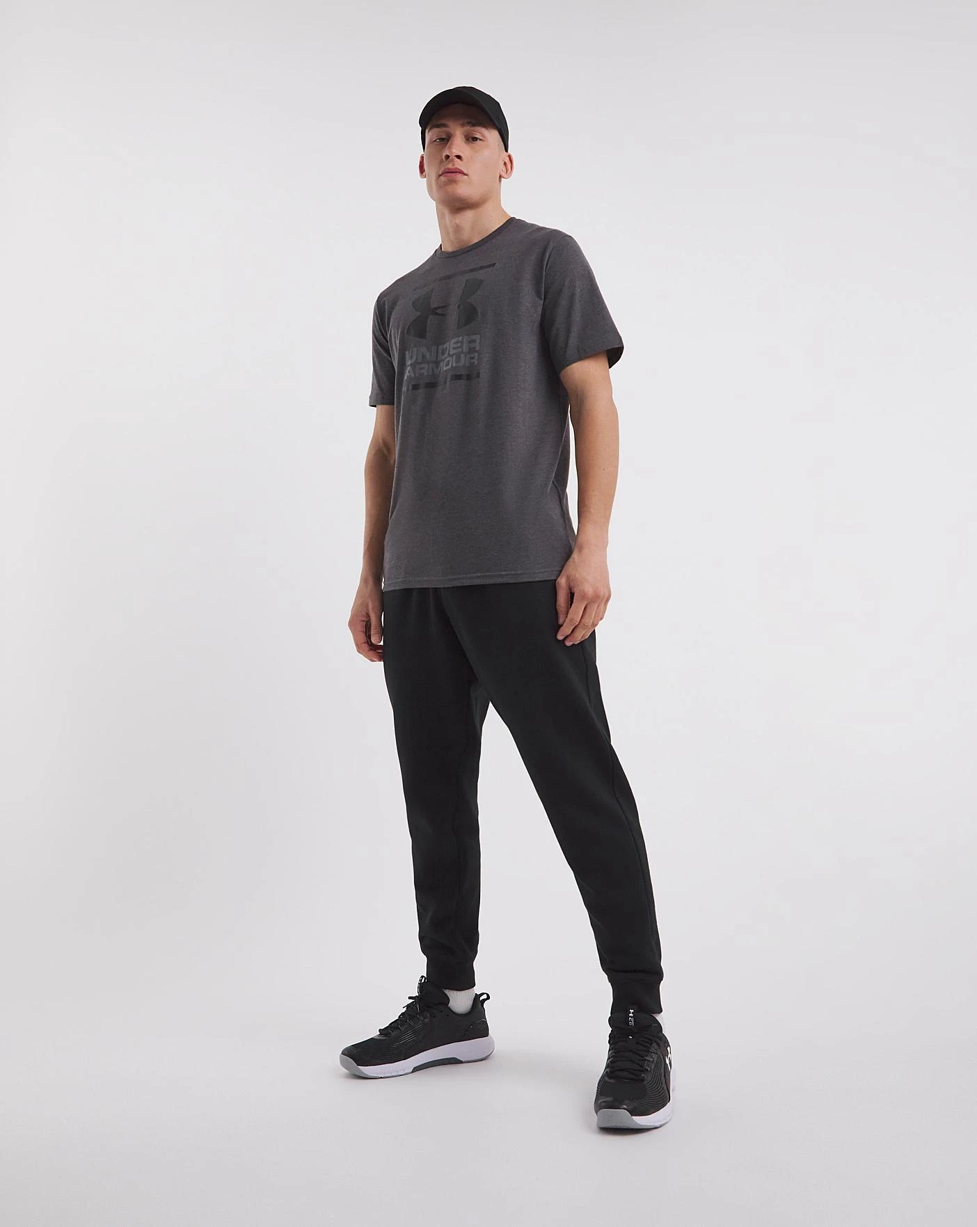 Under Armour Foundation Short Sleeve Tee| Charcoal 6 Under Armour Foundation Short Sleeve Tee| Charcoal - Image 6
