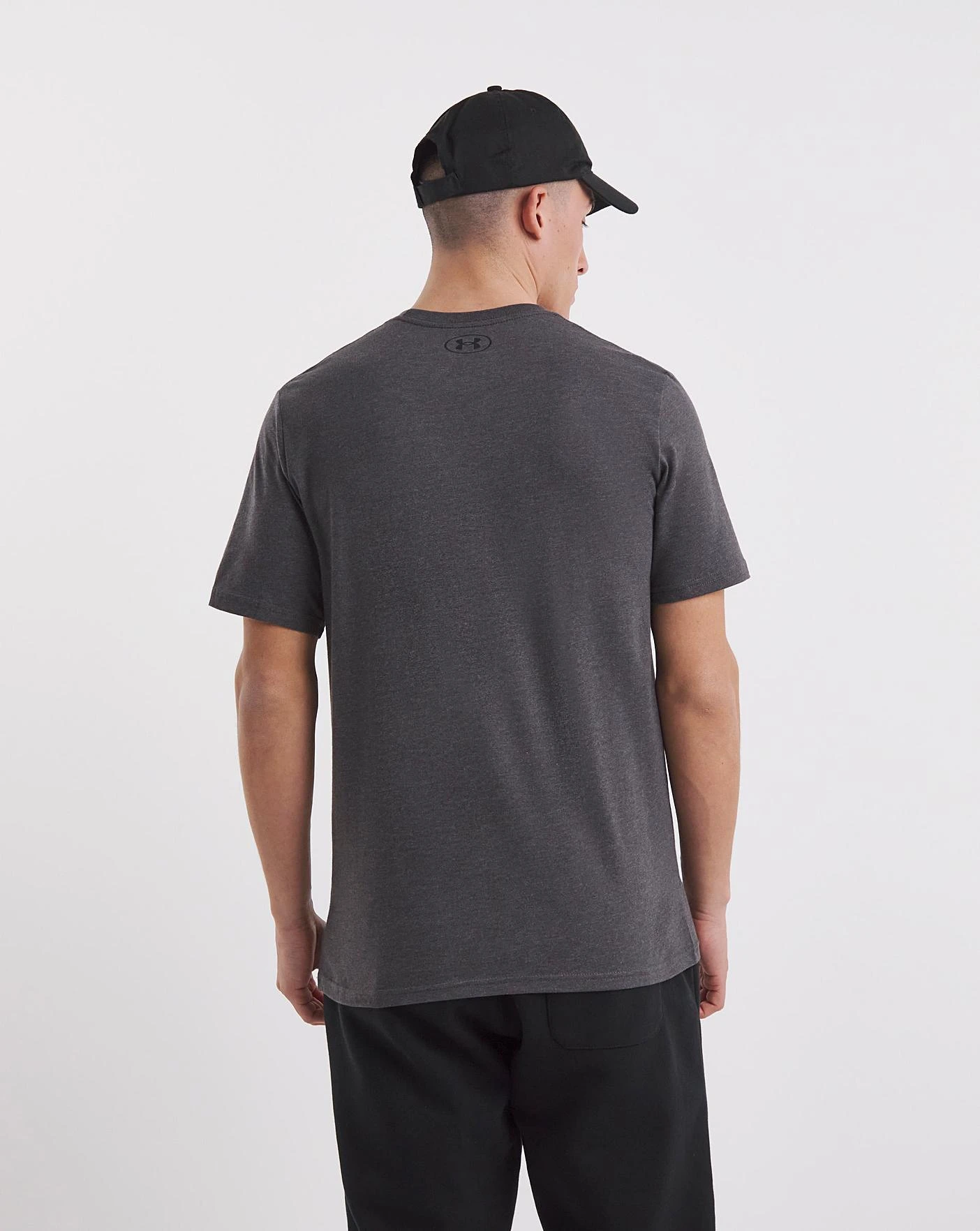 Under Armour Foundation Short Sleeve Tee| Charcoal 4 Under Armour Foundation Short Sleeve Tee| Charcoal - Image 4