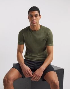 Under Armour Sportstyle Short Sleeve Tee| Khaki -Wear Lusty Sales Store y08ua921746w