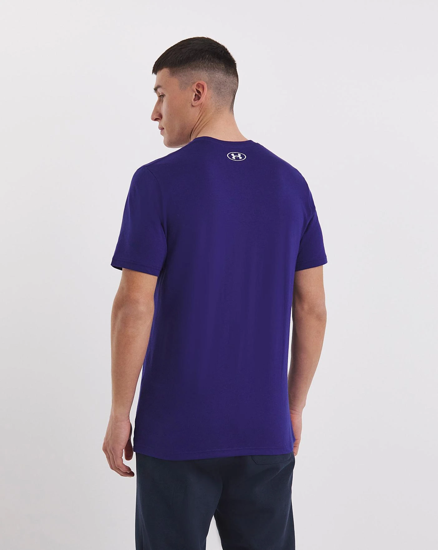 Under Armour Camo Boxed Logo Tee| Blue 6 Under Armour Camo Boxed Logo Tee| Blue - Image 6