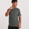 Under Armour Rush Energy Print Short Sleeve Tee| Grey