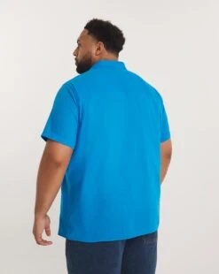 Short Sleeve 4 Pocket Cabana Shirt| Blue -Wear Lusty Sales Store y08vm355742w