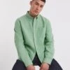 Long Sleeve Oxford Shirt| Green