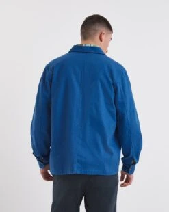 Workwear Cotton Shacket| Cobalt -Wear Lusty Sales Store y08vm537738w