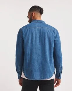 Denim Overshirt| Light Stonewash -Wear Lusty Sales Store y08vm642725w