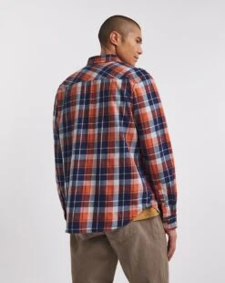 LS Indigo Check Shirt| Indigo -Wear Lusty Sales Store y08vm651738w