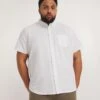 Short Sleeve Oxford Shirt Reg| White