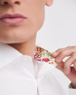 William Hunt Herringbone Formal Shirt| White 8 William Hunt Herringbone Formal Shirt| White -Wear Lusty Sales Store y08vm773839w