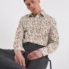 William Hunt Print Formal Shirt| Print