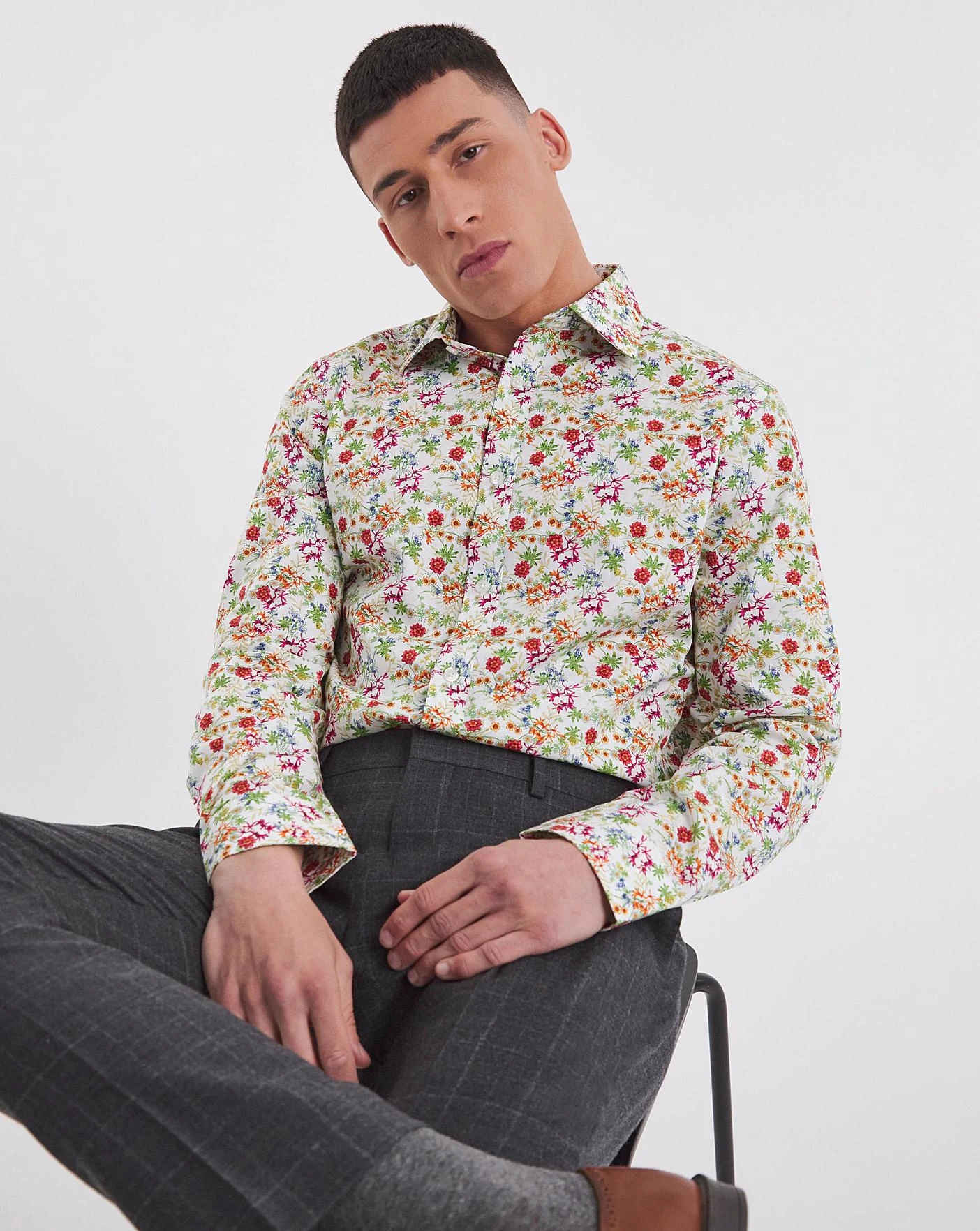 William Hunt Print Formal Shirt| Print 1 William Hunt Print Formal Shirt| Print