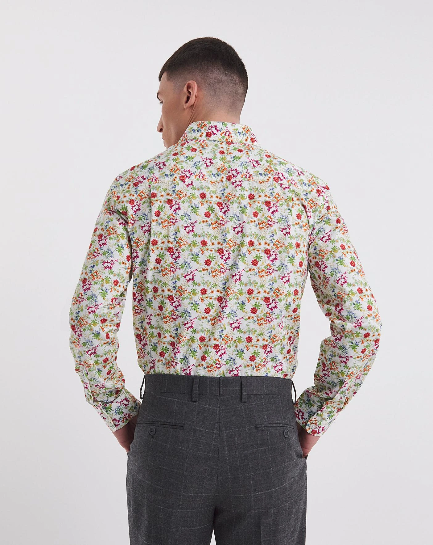 William Hunt Print Formal Shirt| Print 4 William Hunt Print Formal Shirt| Print - Image 4