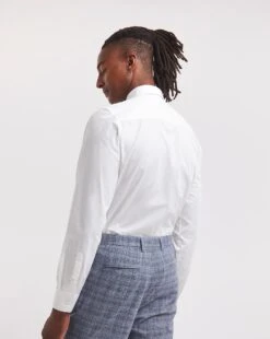 Jacamo Premium Formal Poplin Shirt| White -Wear Lusty Sales Store y08vm793739w