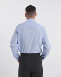 Jacamo Premium Formal Poplin Shirt| Blue -Wear Lusty Sales Store y08vm803735w