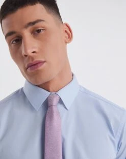 Jacamo Premium Formal Poplin Shirt| Blue -Wear Lusty Sales Store y08vm803834w