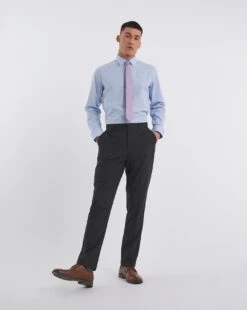 Jacamo Premium Formal Poplin Shirt| Blue -Wear Lusty Sales Store y08vm803836w