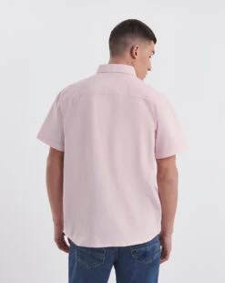 Short Sleeve Oxford Shirt Reg| Pastel Pink -Wear Lusty Sales Store y08vm805708w