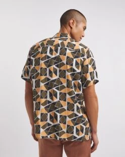 Short Sleeve Ecovero Geo Print Shirt| Print -Wear Lusty Sales Store y08vm903738w