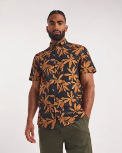 Short Sleeve Floral Print Cotton Shirt| Print -Wear Lusty Sales Store y08vm907727w