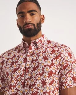 Daisy Floral Print Shirt -Wear Lusty Sales Store y08vm931727w