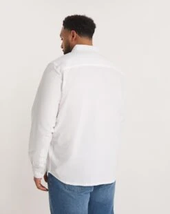 Short Sleve Oxford Shirt Reg| White -Wear Lusty Sales Store y08vm964736w