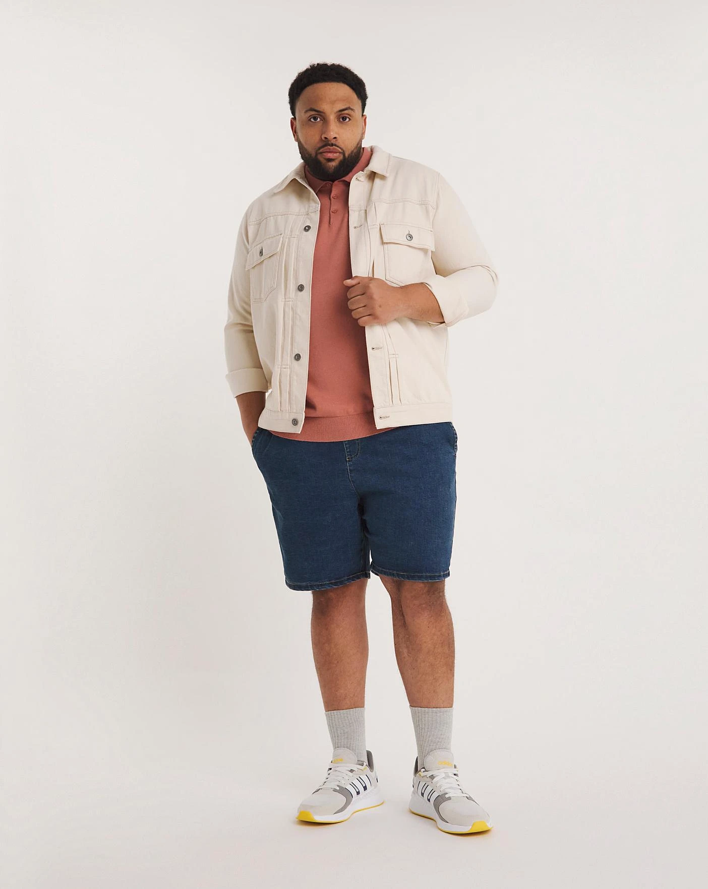 Pink Short Sleeve Knitted Polo| Pink 2 Pink Short Sleeve Knitted Polo| Pink - Image 2