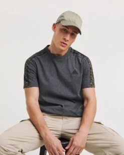 Adidas 3-Stripes T-shirt| Grey
