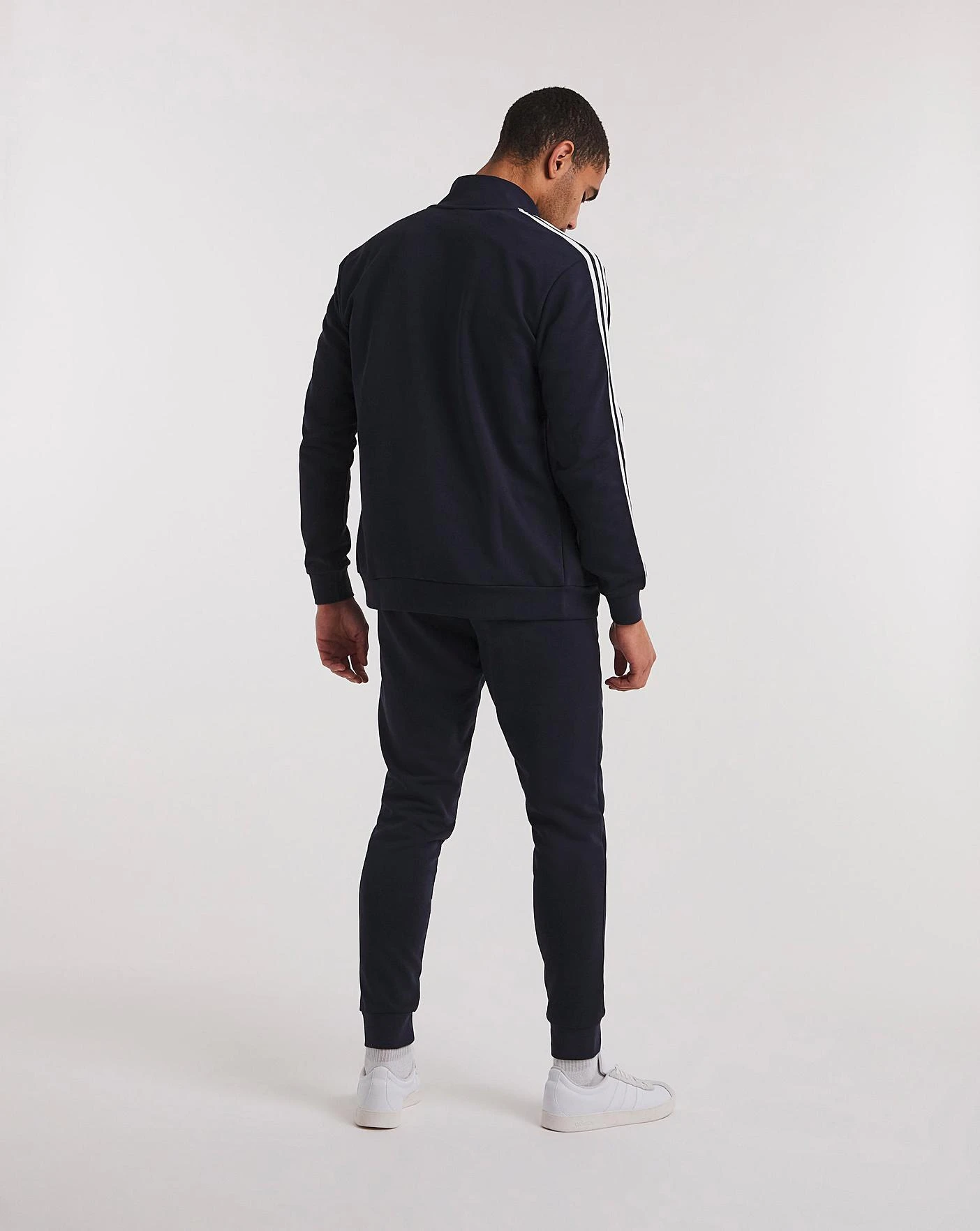 Adidas French Terry Tracksuit| Navy 3 Adidas French Terry Tracksuit| Navy - Image 3