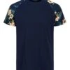 Jack & Jones Raglan Crew Neck T-Shirt| Navy Blazer