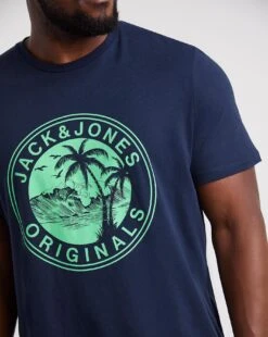 Jack & Jones Change T-Shirt| Navy -Wear Lusty Sales Store z08yo580720w