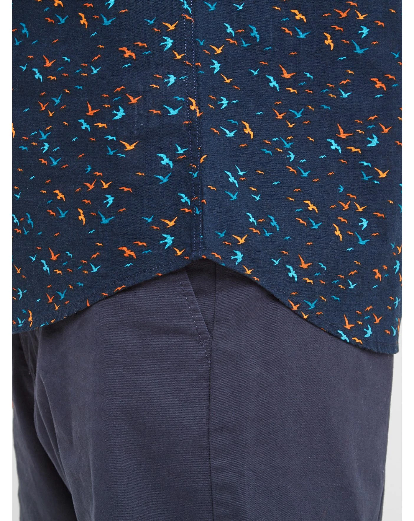 Tog24 Conrad Mens Short Sleeve Shirt| Dark Indigo 6 Tog24 Conrad Mens Short Sleeve Shirt| Dark Indigo - Image 6