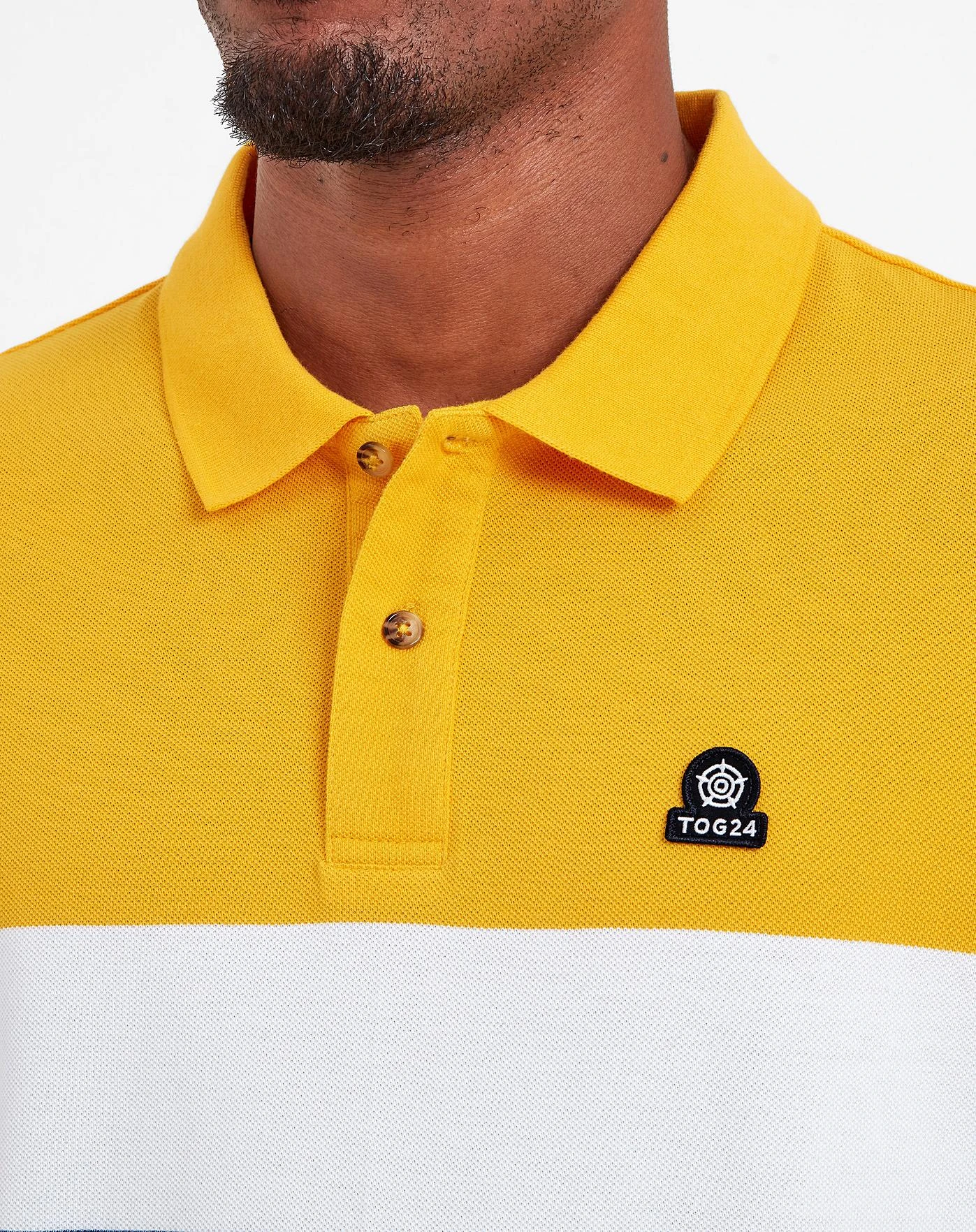 Tog24 Charnock Mens Polo| Bright Yellow 5 Tog24 Charnock Mens Polo| Bright Yellow - Image 5